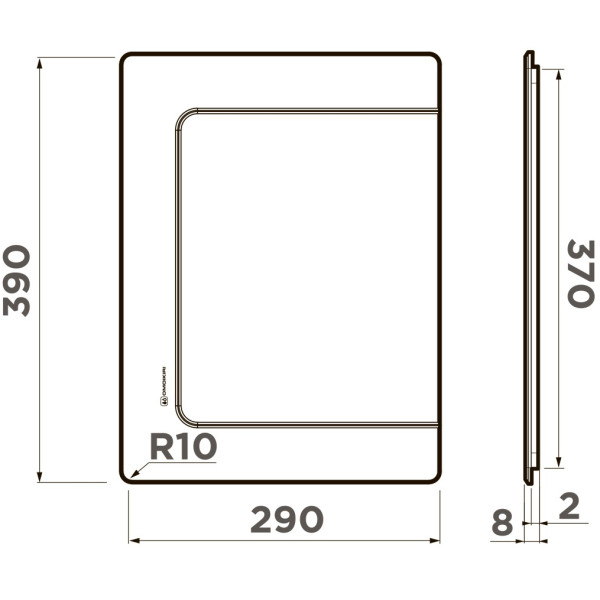Доска для мойки Omoikiri 290х390 CB-BASIC-370-WD дуб (4999102)