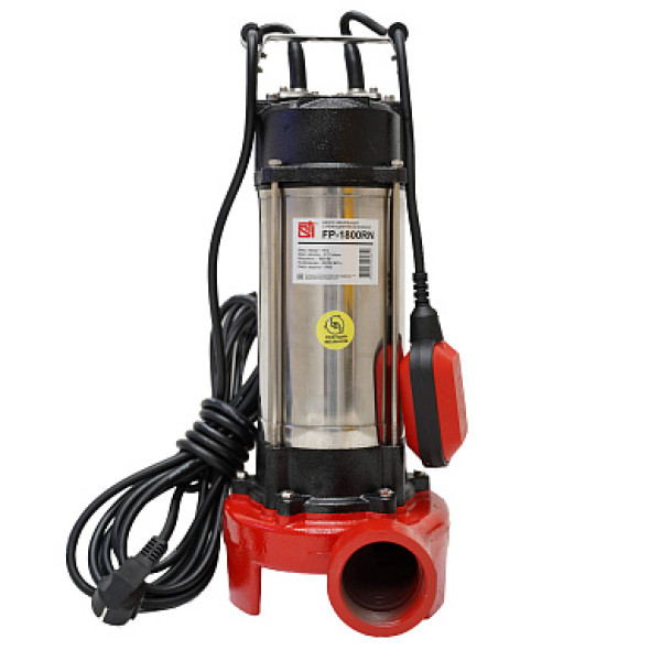 Насос фекальный STI FP-1800RN (с режущим механизмом) (ТТ000019435) Насос фекальный STI FP-1800RN (с режущим механизмом) (ТТ000019435)