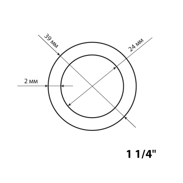 Прокладка 1 1/4" (резина) (50шт) TeRma (10158)