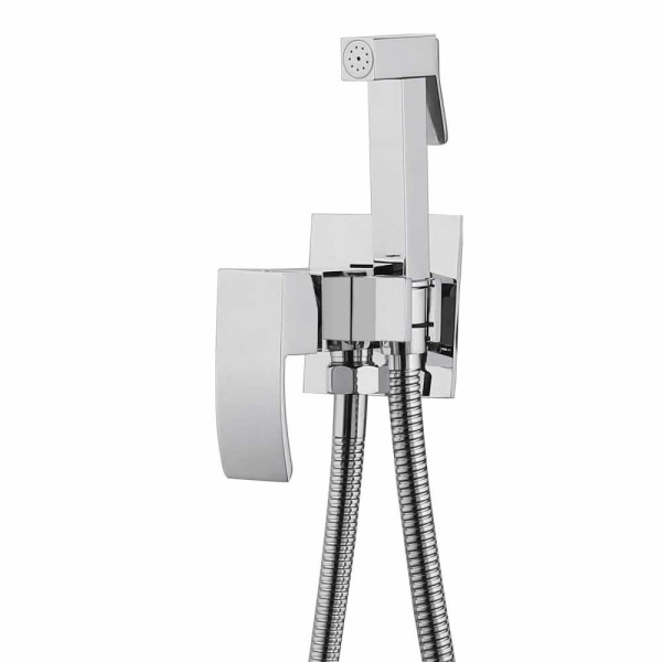 Смеситель с гигиеническим душем Abber Wasserfall хром (AF8625) Смеситель с гигиеническим душем Abber Wasserfall хром (AF8625)