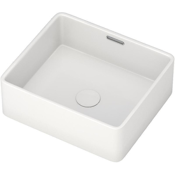 Раковина накладная Aquanet PERFECT-1 40,5х31,5х14 белая (273675)