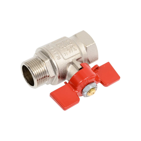 Кран 3/4" ВН шаровый Uni-Fitt Etalon (ГОСТ, красная бабочка) 111T3000 Кран 3/4" ВН шаровый Uni-Fitt Etalon (ГОСТ, красная бабочка) 111T3000