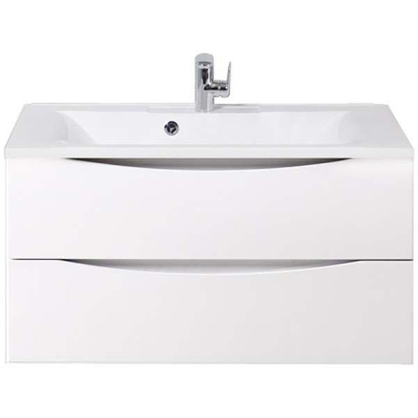 Тумба подвесная BelBagno Marino 80 см Bianco Lucido (Marino-800-2C-SO-BL-P) Тумба подвесная BelBagno Marino 80 см Bianco Lucido (Marino-800-2C-SO-BL-P)