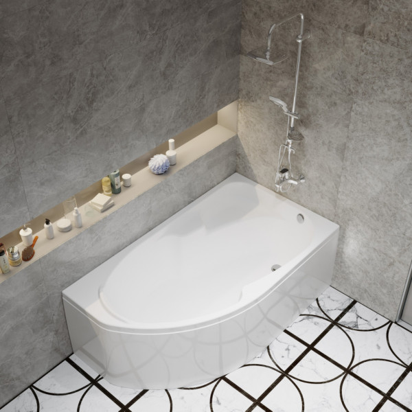 Ванна акриловая Triton София 150x950 правосторонняя белая (V160) Ванна акриловая Triton София 150x950 правосторонняя белая (V160)