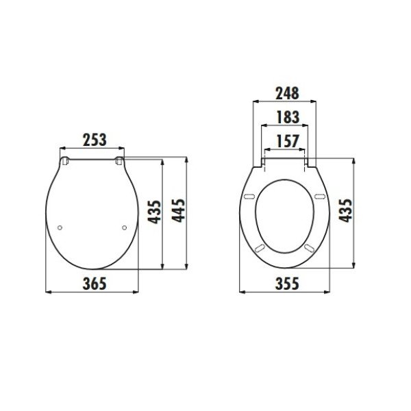 Сиденье для унитаза Creavit (KC0001.01.0000E) Сиденье для унитаза Creavit (KC0001.01.0000E)