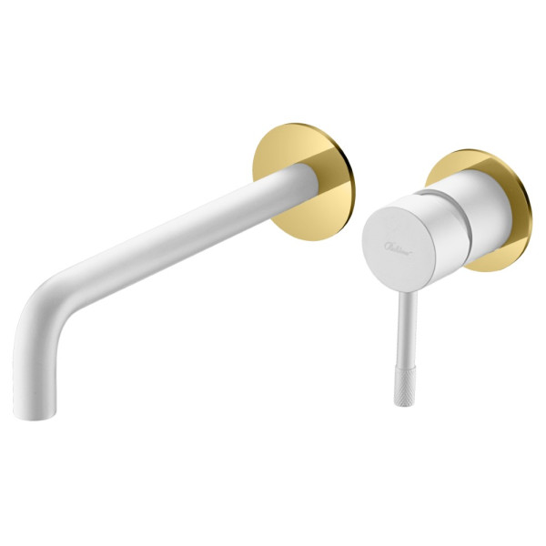 Смеситель для раковины Boheme Uno золотой (465-WG)