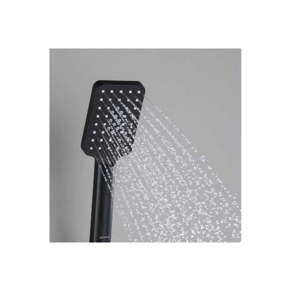 Душевая лейка Aquatek Лира черный матовый (AQ2005MB)