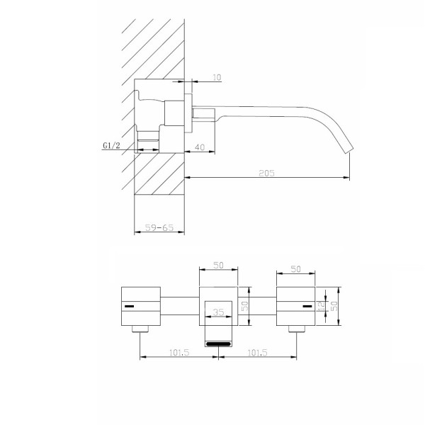 Смеситель для раковины Abber Wasserfall никель (AF8612NG) Смеситель для раковины Abber Wasserfall никель (AF8612NG)