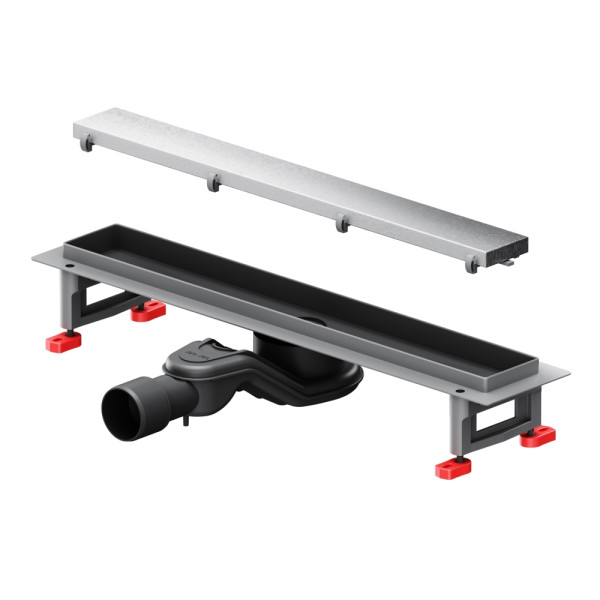 Душевой лоток AM.PM MasterFlow линейный универс затвор Tile 50 см сталь мат (W01SC-U11-050-04SB)