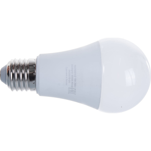 Лампа светодиодная Gauss Е27 12 Вт 1130 Лм теплая Elementary (3000К) (23212) Лампа светодиодная Gauss Е27 12 Вт 1130 Лм теплая Elementary (3000К) (23212)