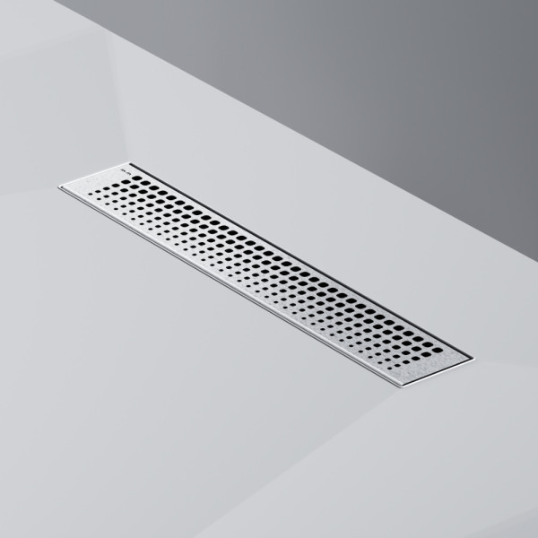 Душевой лоток AM.PM MasterFlow линейный универс затвор Cut Gradient 40 см сталь мат (W01SC-P11-040-01SB)