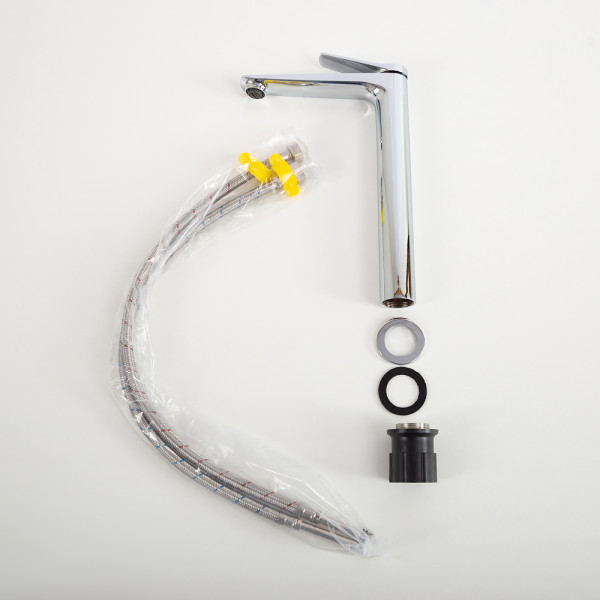 Смеситель для раковины BelBagno (UNIQUE-LMC-CRM-W0)