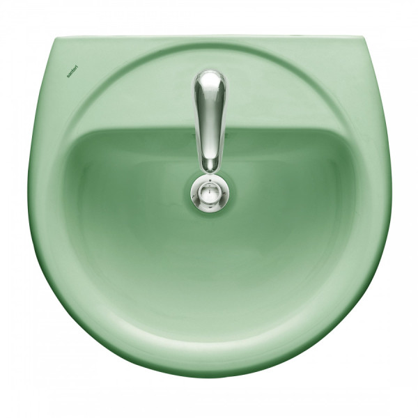 Раковина подвесная Santeri Соната салатовая 54x48,5x22,5 салатовая (1.3111.2.S04.11B.0) Раковина подвесная Santeri Соната салатовая 54x48,5x22,5 салатовая (1.3111.2.S04.11B.0)