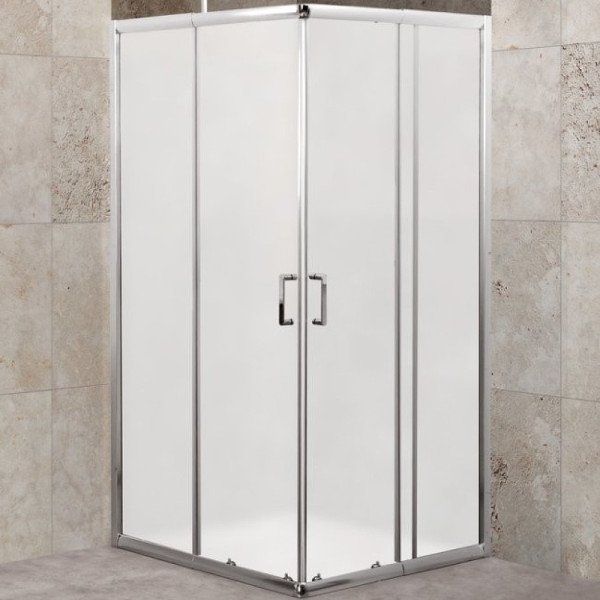 Душевой уголок BelBagno Unique 85x85x190 стекло Матовая, профиль хром (UNIQUE-A-2-85/10-M-Cr) Душевой уголок BelBagno Unique 85x85x190 стекло Матовая, профиль хром (UNIQUE-A-2-85/10-M-Cr)