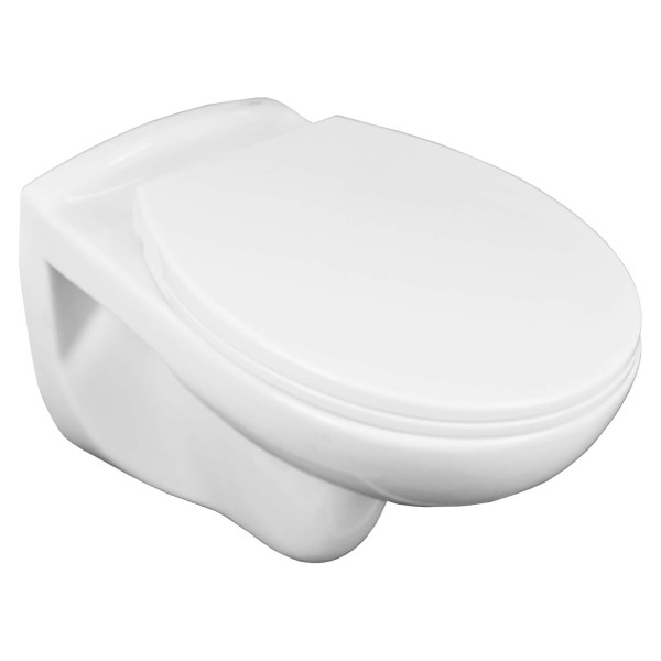 Инсталляция для подвесного унитаза Loranto + безободковый унитаз Fredo с сиденьем микролифт (4501+CS-WH8005)