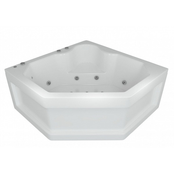 Ванна гидромассажная Акватек Лира 148х148 НМ (пневматика)