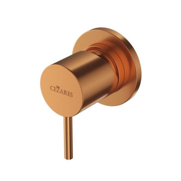 Смеситель для душа Cezares leaf встраиваемый на 1 выход sunset (LEAF-DIM-L-SS)