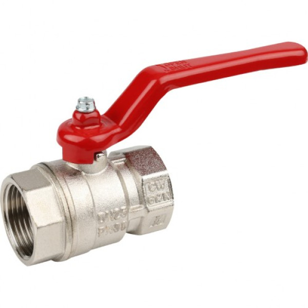 Кран 1" ВВ шаровый Stout стандартнопроходной (чёрная ручка) SVB-0011-000025 Кран 1" ВВ шаровый Stout стандартнопроходной (чёрная ручка) SVB-0011-000025