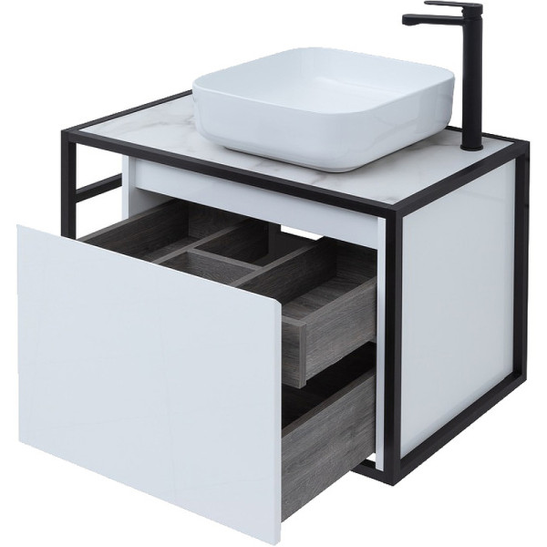 Тумба подвесная Aquanet Nova Lite Loft 75 R белый (00261649)