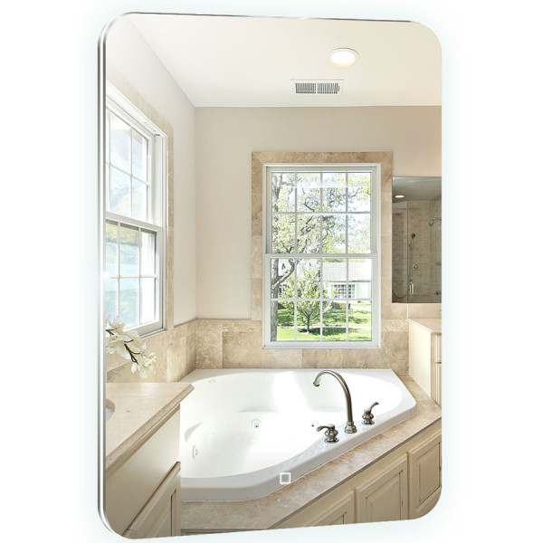 Зеркало Azario Паллада 685х915 c подсветкой и диммером, сенсорный выключатель (LED-00002242) Зеркало Azario Паллада 685х915 c подсветкой и диммером, сенсорный выключатель (LED-00002242)