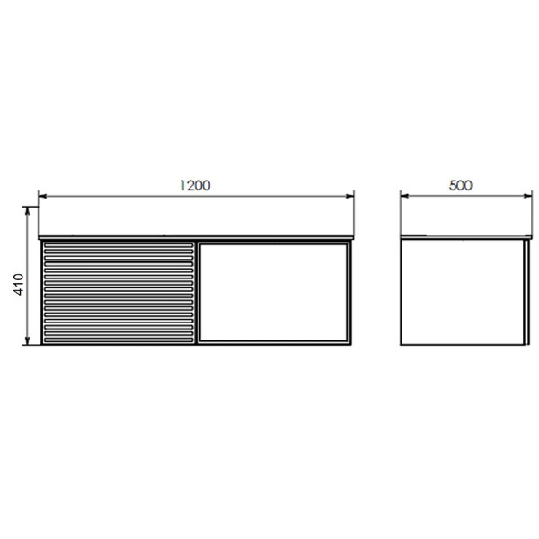 Тумба подвесная Comforty Геленджик 1200x500x410 белый матовый/калакатта Блэк (00-00018719) Тумба подвесная Comforty Геленджик 1200x500x410 белый матовый/калакатта Блэк (00-00018719)
