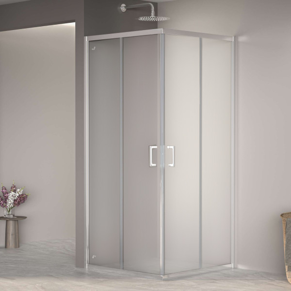 Душевой уголок RGW Passage 80x80 стекло матовое, профиль хром (3508103088-21) Душевой уголок RGW Passage 80x80 стекло матовое, профиль хром (3508103088-21)