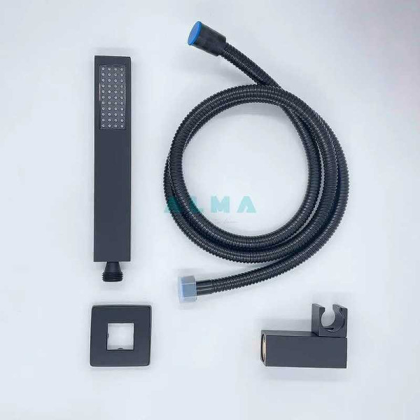 Душевая система ALMAes Teivaz черная матовая (TVZ-1805) Душевая система ALMAes Teivaz черная матовая (TVZ-1805)