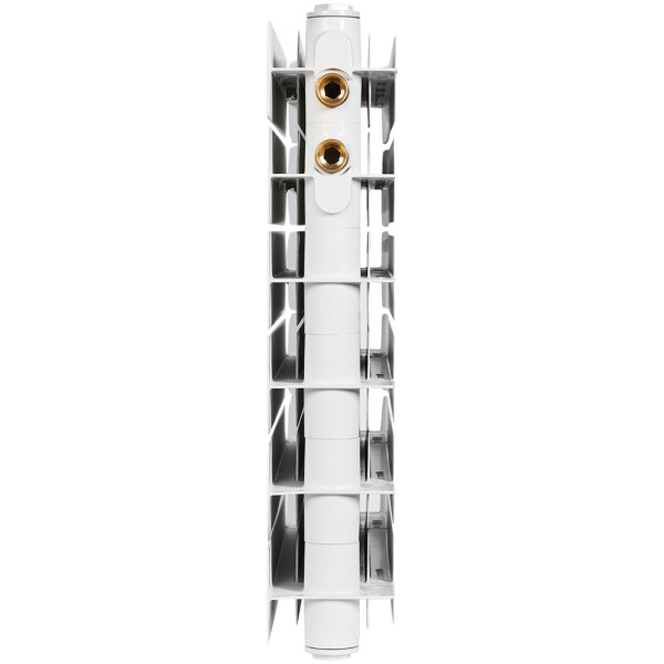 Радиатор биметаллический Stout Titan Ventil 500 (6 секций) нижнее правое подключение (белый RAL 9016) (SRB-3320-050006)