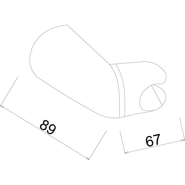 Кронштейн для душа Melodia хром (MKP28000P) Кронштейн для душа Melodia хром (MKP28000P)