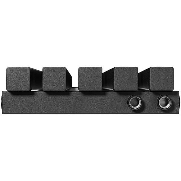 Радиатор стальной трубчатый Stout Tube Quadro QV40-1750-5 R нижнее правое подкл. (черный матовый муар) (STQV4017505RRAL1T103S9005)