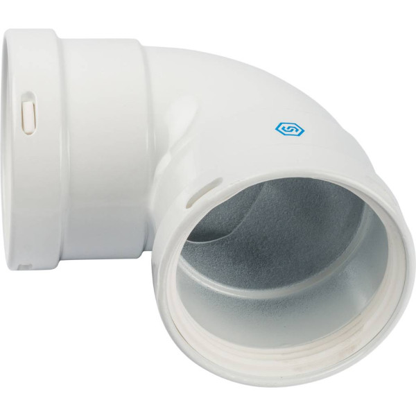 Элемент дымохода Stout отвод 90° м/м DN80 (SCA-0080-020090)