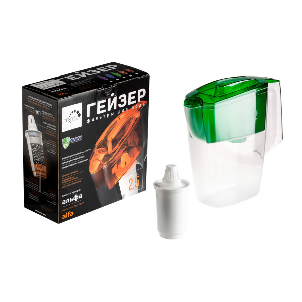 Фильтр-кувшин Гейзер Альфа (62047) Фильтр-кувшин Гейзер Альфа (62047)