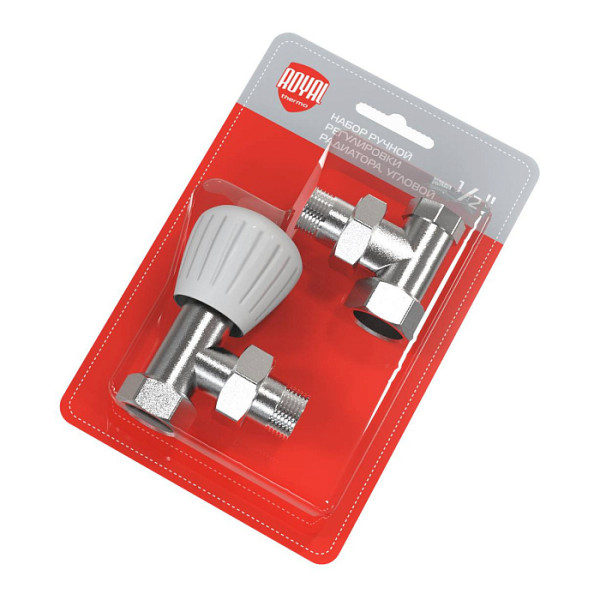 Комплект регулировочный угловой 1/2" Royal Thermo (RTO 50.011)