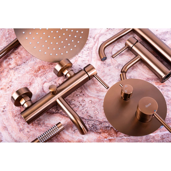 Душевая система Rea Lungo + Box Copper mat (REA-P8809) Душевая система Rea Lungo + Box Copper mat (REA-P8809)
