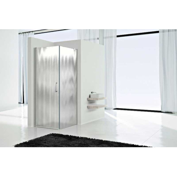 Душевой уголок Vincea Orta 900х900х1900 стекло шиншилла, профиль хром (VSR-1O9090CH-L)