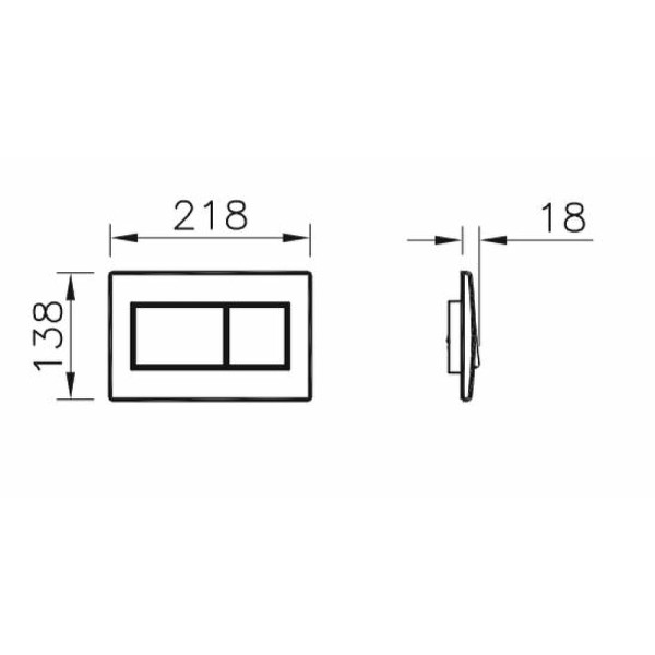 Комплект инсталляция Vitra c унитазом S20, с сидением, клавишей (9004B003-7207) глянцевый хром Комплект инсталляция Vitra c унитазом S20, с сидением, клавишей (9004B003-7207) глянцевый хром