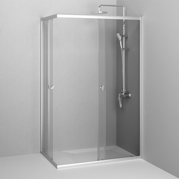 Душевой уголок AM.PM Sunny 118,3x78,3x190 стекло прозрачное, профиль хром матовый (W87G-403-12080-MT) Душевой уголок AM.PM Sunny 118,3x78,3x190 стекло прозрачное, профиль хром матовый (W87G-403-12080-MT)