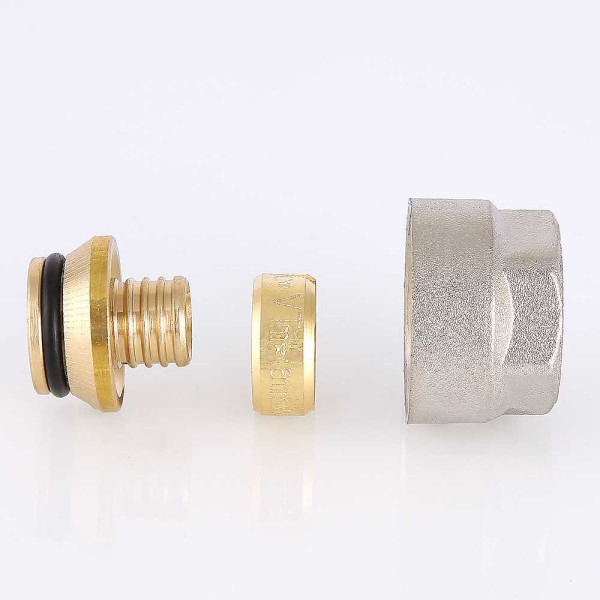 Переход коллекторный 16(2,2)*3/4"(18) (евроконус) Valtec для п/э трубы (VT.4410.NVE.1622)