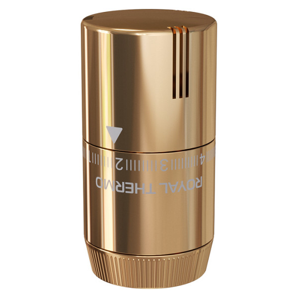 Головка термостатическая М30х1,5 Royal Thermo Design жидкостная (золото) (RATHDN13015GD) Головка термостатическая М30х1,5 Royal Thermo Design жидкостная (золото) (RATHDN13015GD)