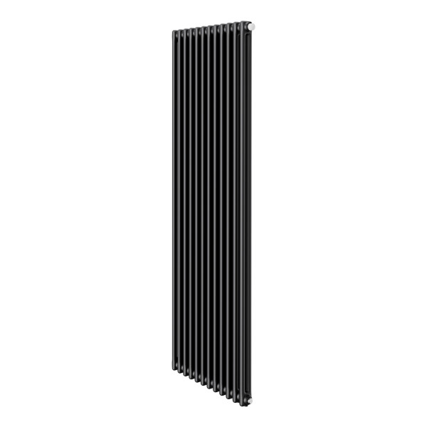 Радиатор стальной трубчатый Royal Thermo Insignia VC2180 (12 секций) ниж. подкл. (черный RAL 9005m) (In-VC2180.12.9005m)
