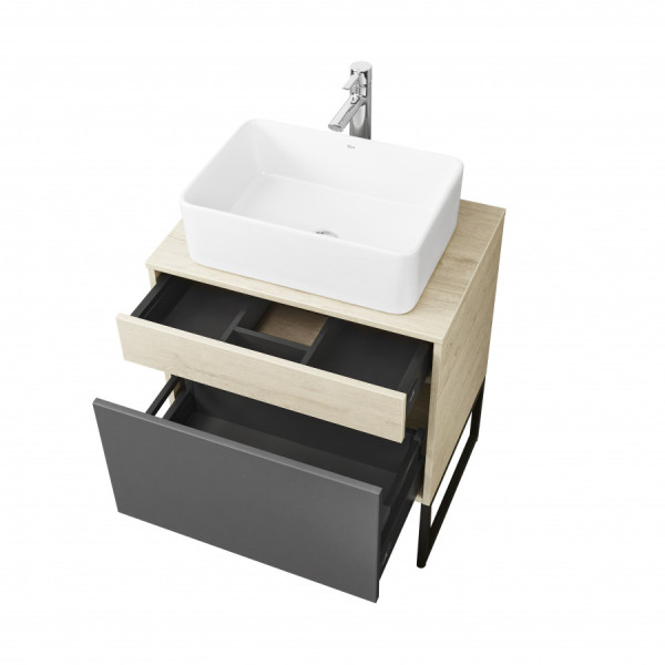 Тумба подвесная Aquaton Лофт Урбан 650x450x510 черный, орегон (1.A254.0.01L.QX6.0) Тумба подвесная Aquaton Лофт Урбан 650x450x510 черный, орегон (1.A254.0.01L.QX6.0)