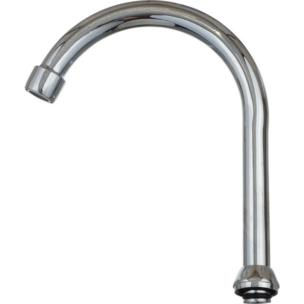 Излив Melodia для кухонного смесителя R-образный с аэратором 20см (MKP20661P)