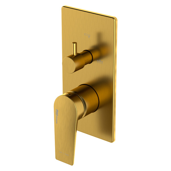 Душевая система WasserKRAFT золотой (A175571)