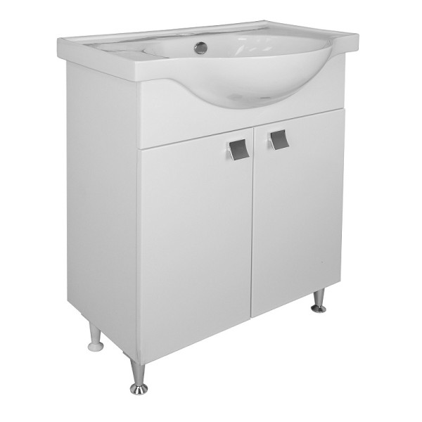Комплект Тумба Loranto Стиль София 63х83,5х46,5 с раковиной Teo 60 (CS00073483)