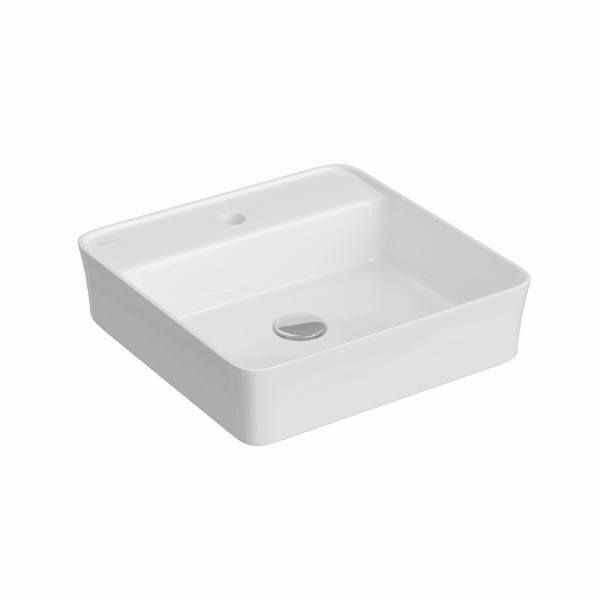 Раковина накладная Berges Ego SL 45х45 см белая (182014) Раковина накладная Berges Ego SL 45х45 см белая (182014)