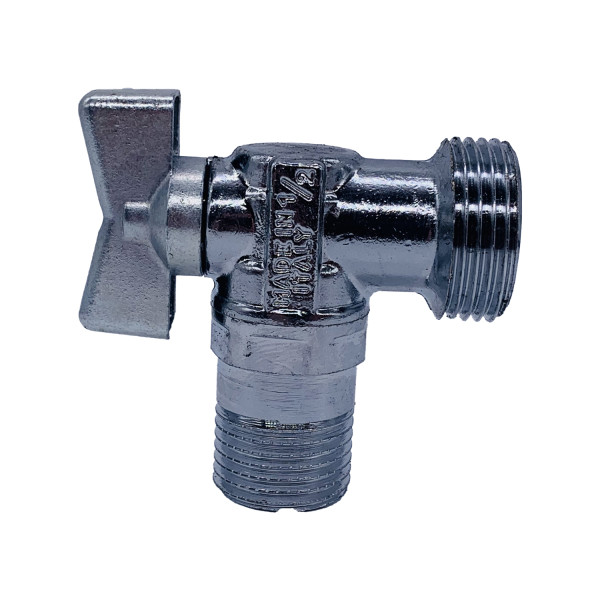 Кран угловой шаровый Tiemme 1/2"*3/4" НН (2950011) Кран угловой шаровый Tiemme 1/2"*3/4" НН (2950011)