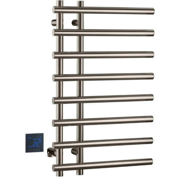 Полотенцесушитель электрический Boheme Uno 500x800 NB (никель) (722-NB)