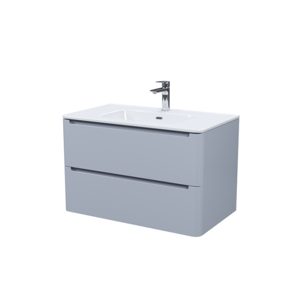 Тумба с умывальником подвесная Iddis Edifice 80x47 светло-серый (EDI80L0i95K) Тумба с умывальником подвесная Iddis Edifice 80x47 светло-серый (EDI80L0i95K)