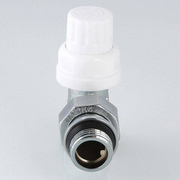 Клапан термостатический угловой 1/2" Valtec VT.031.NR (с уплотн. кольцом) (VT.031.NR.04)