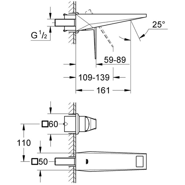 Смеситель для раковины Grohe Allure Brilliant (19781DC0) Смеситель для раковины Grohe Allure Brilliant (19781DC0)